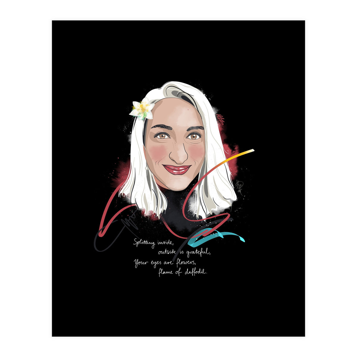 Flame Of Daffodil (Print Only)