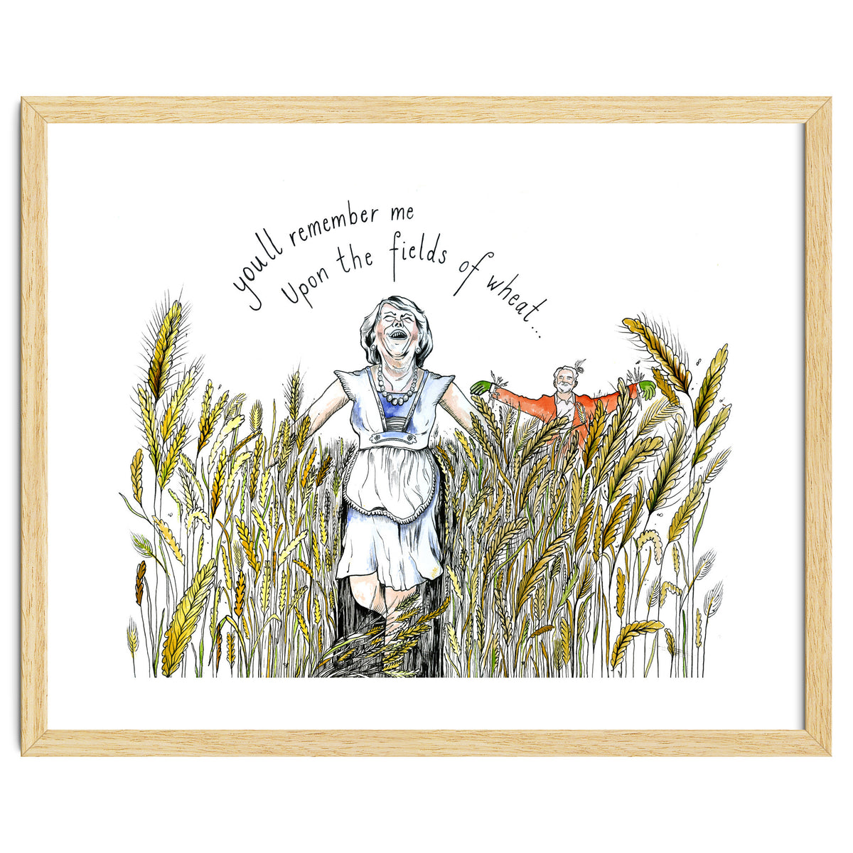 Upon The Fields Of Wheat