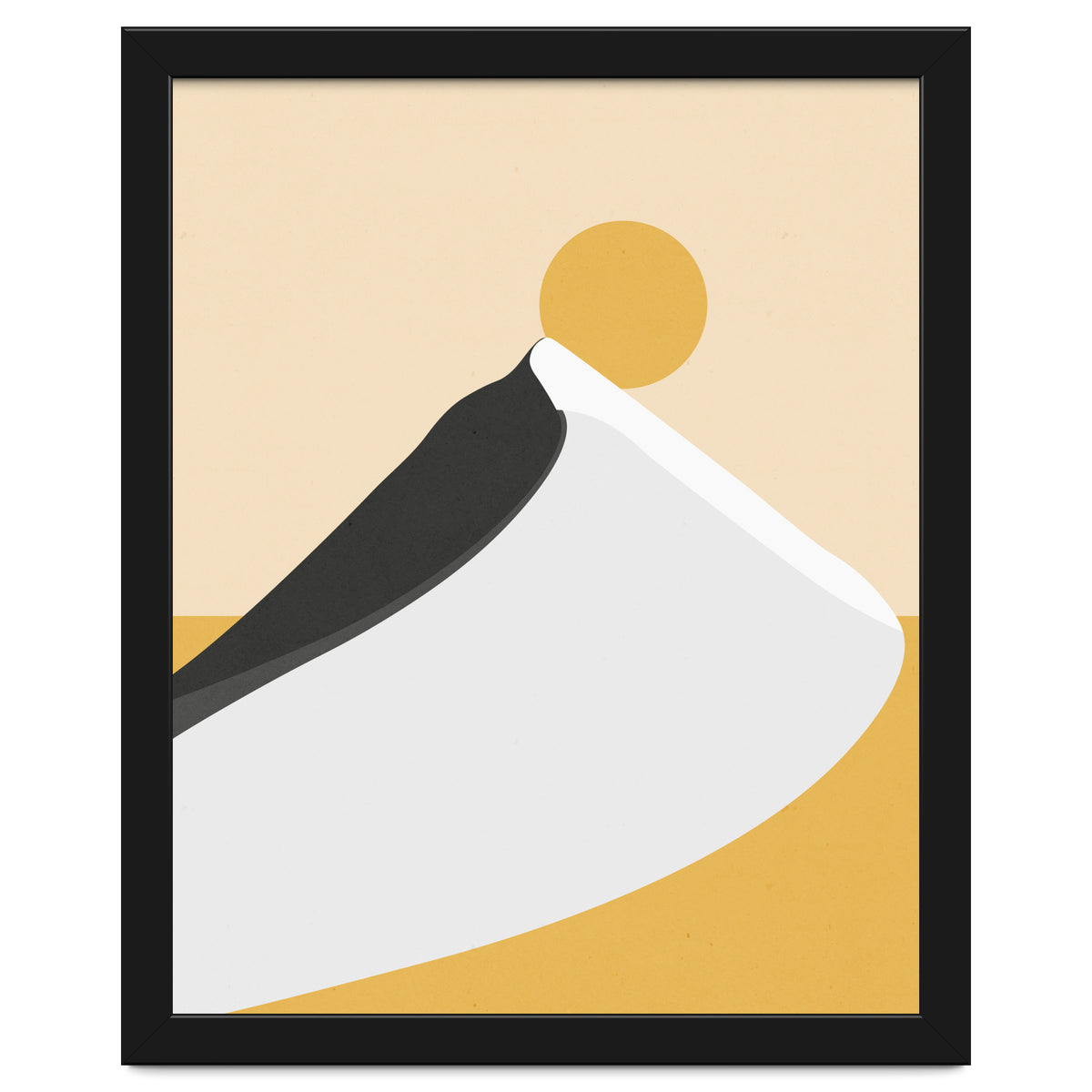 Abstract Dune - Golden Desert