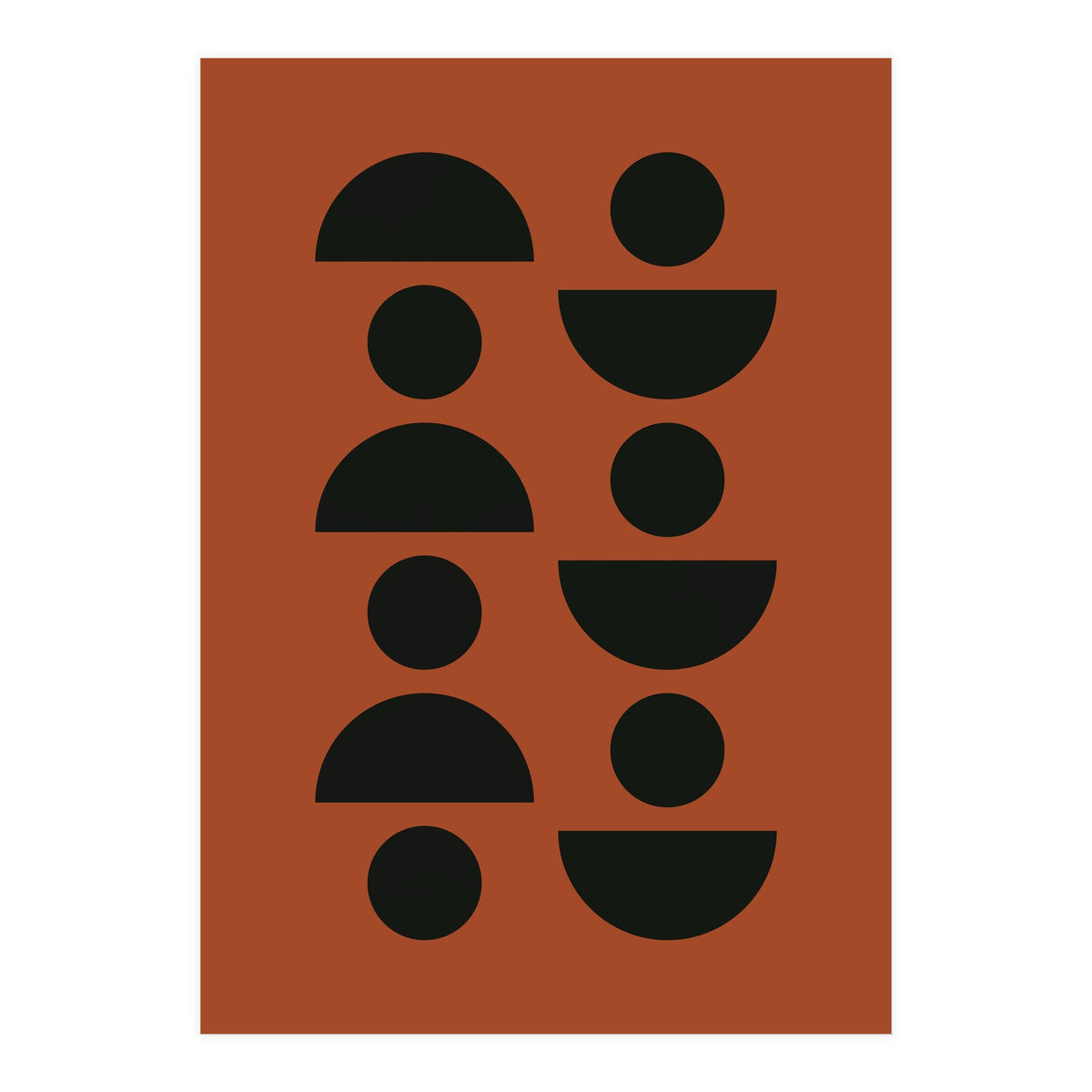 Modern Abstract Geometric III (Print Only)