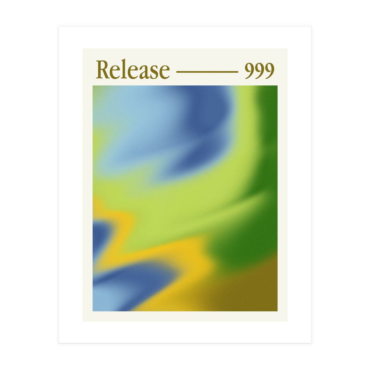 Angel Numbers \\ 999 Release \\ Color Aura (Print Only)