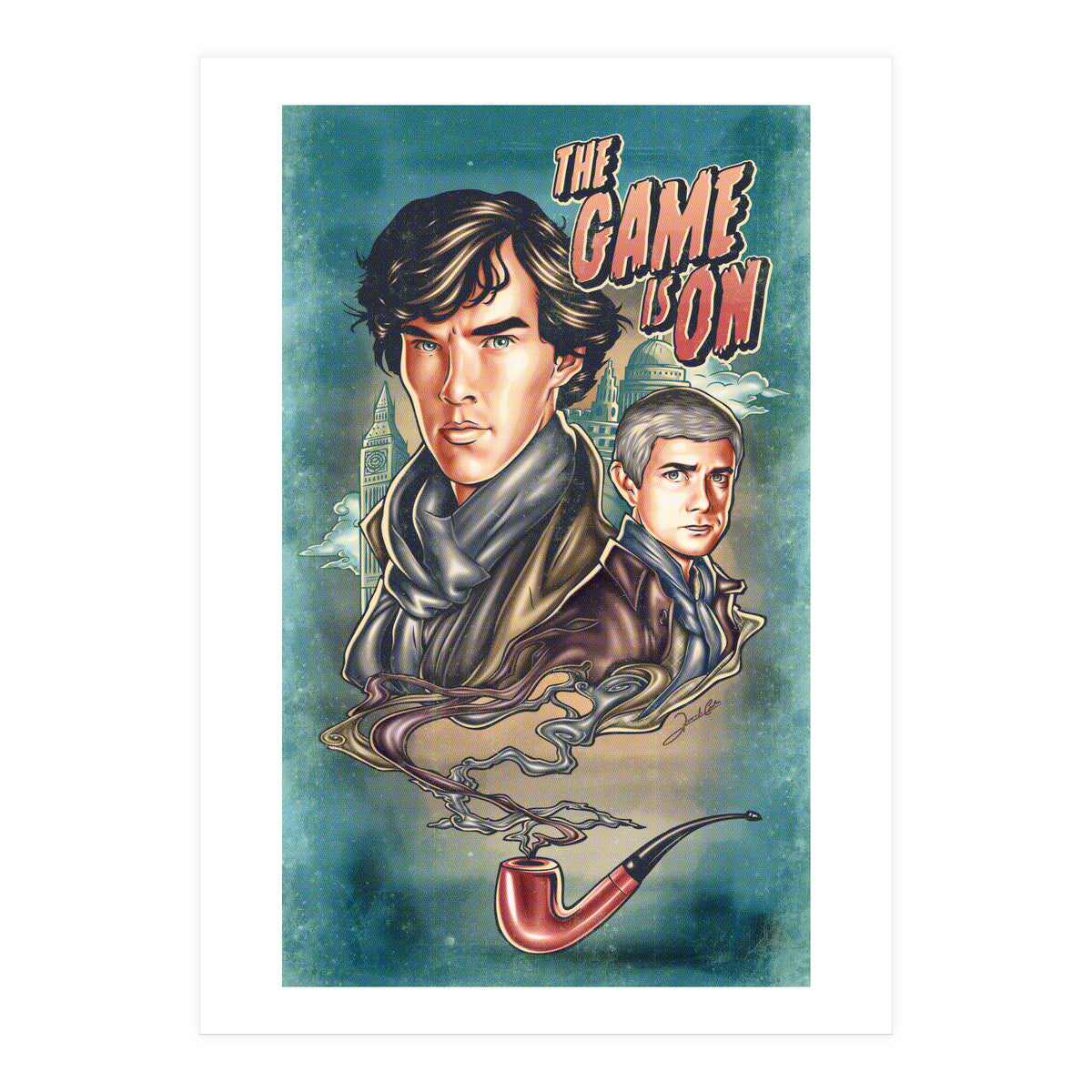 The Game Is On (Print Only)