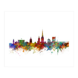 Norwich England Skyline (Print Only) thumbnail