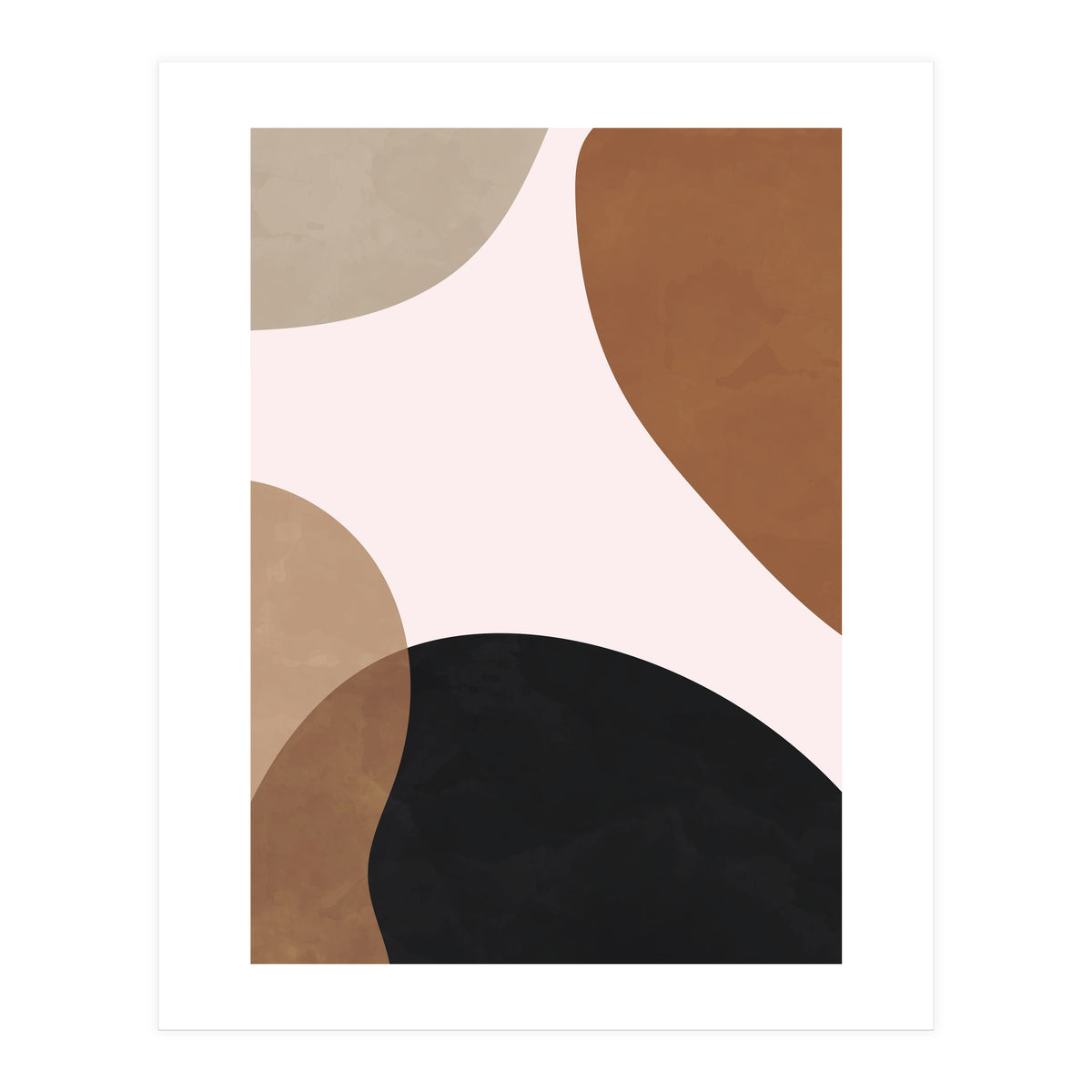 Abstract Shapes Scandinavian Art (Print Only)