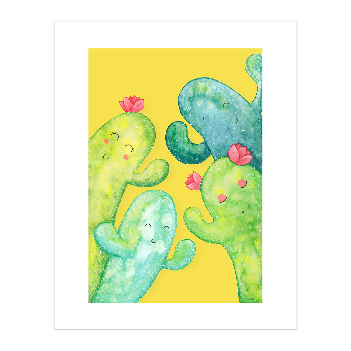 Cactus Family (Print Only)