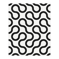 My Favorite Geometric Patterns No.28 - White (Print Only)