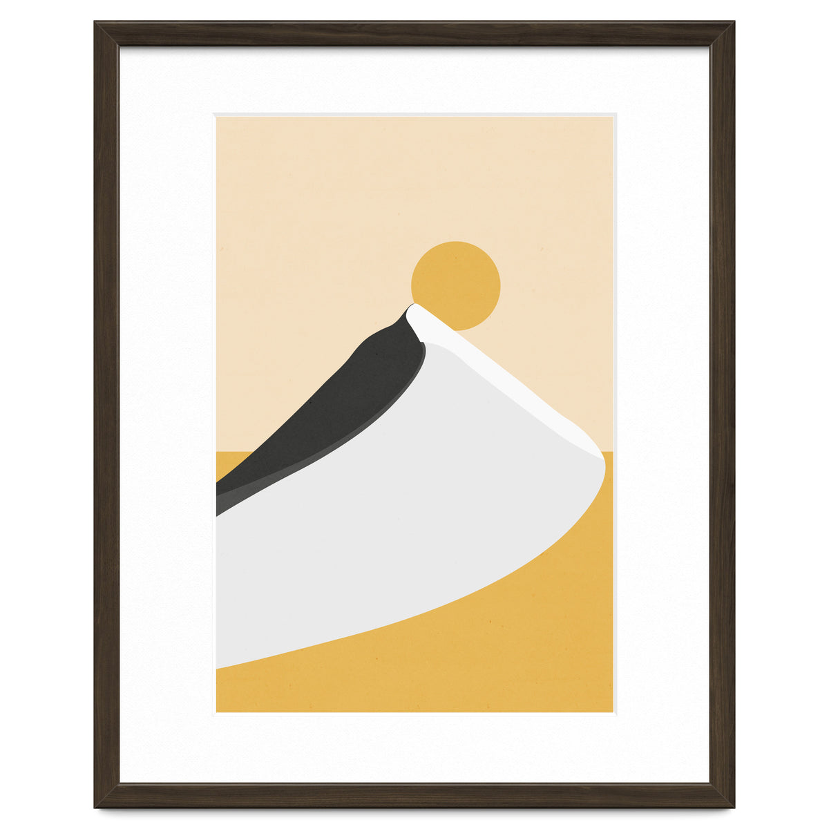 Abstract Dune - Golden Desert