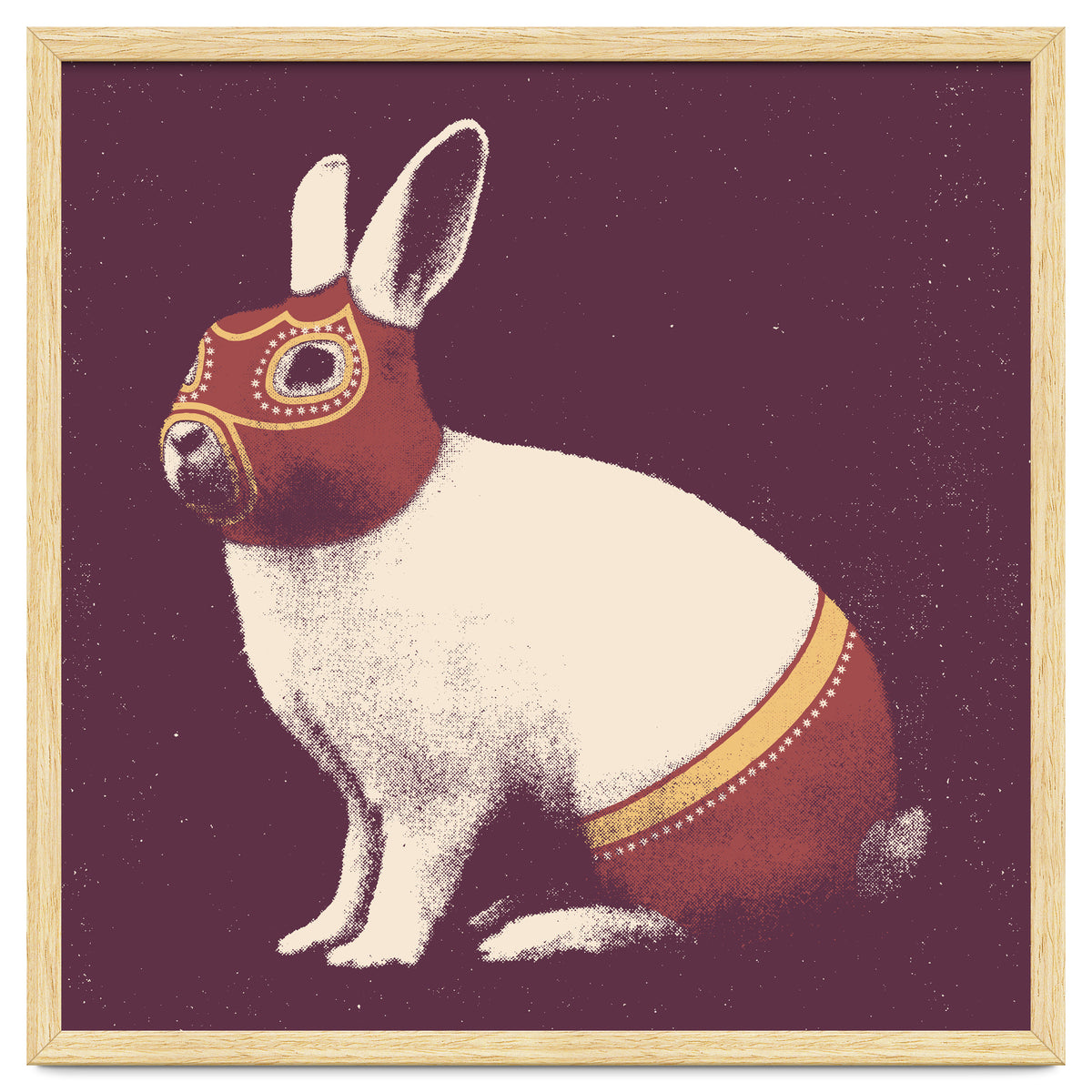 Rabbit Wrestler Square