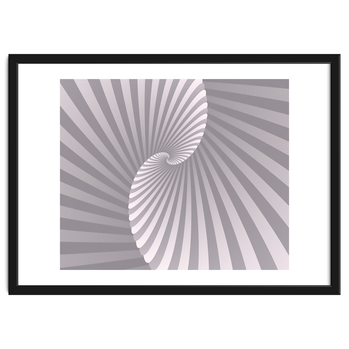 Abstract Retro Spiral
