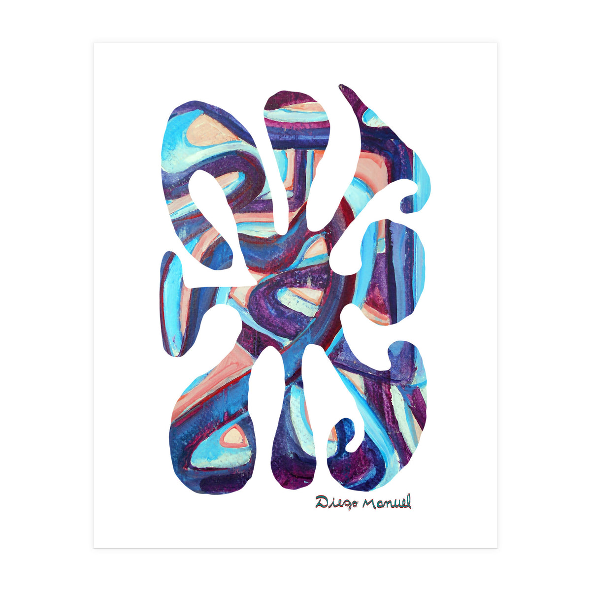 Fuego 166 Copia (Print Only)