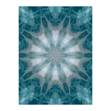 Mandala - Green, White, Rose (Print Only) thumbnail