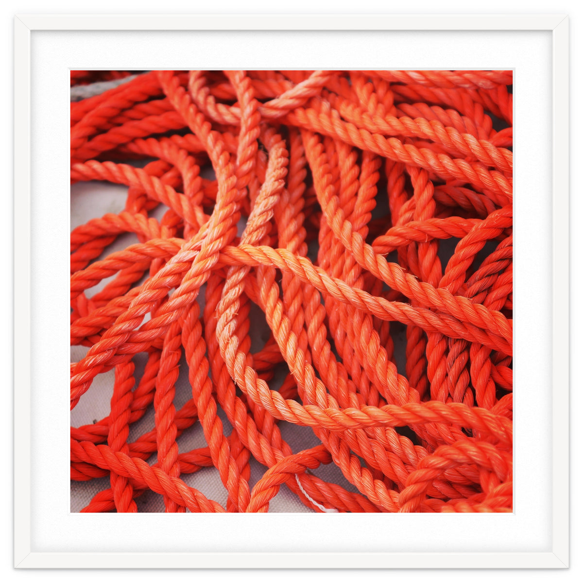 Orange ropes