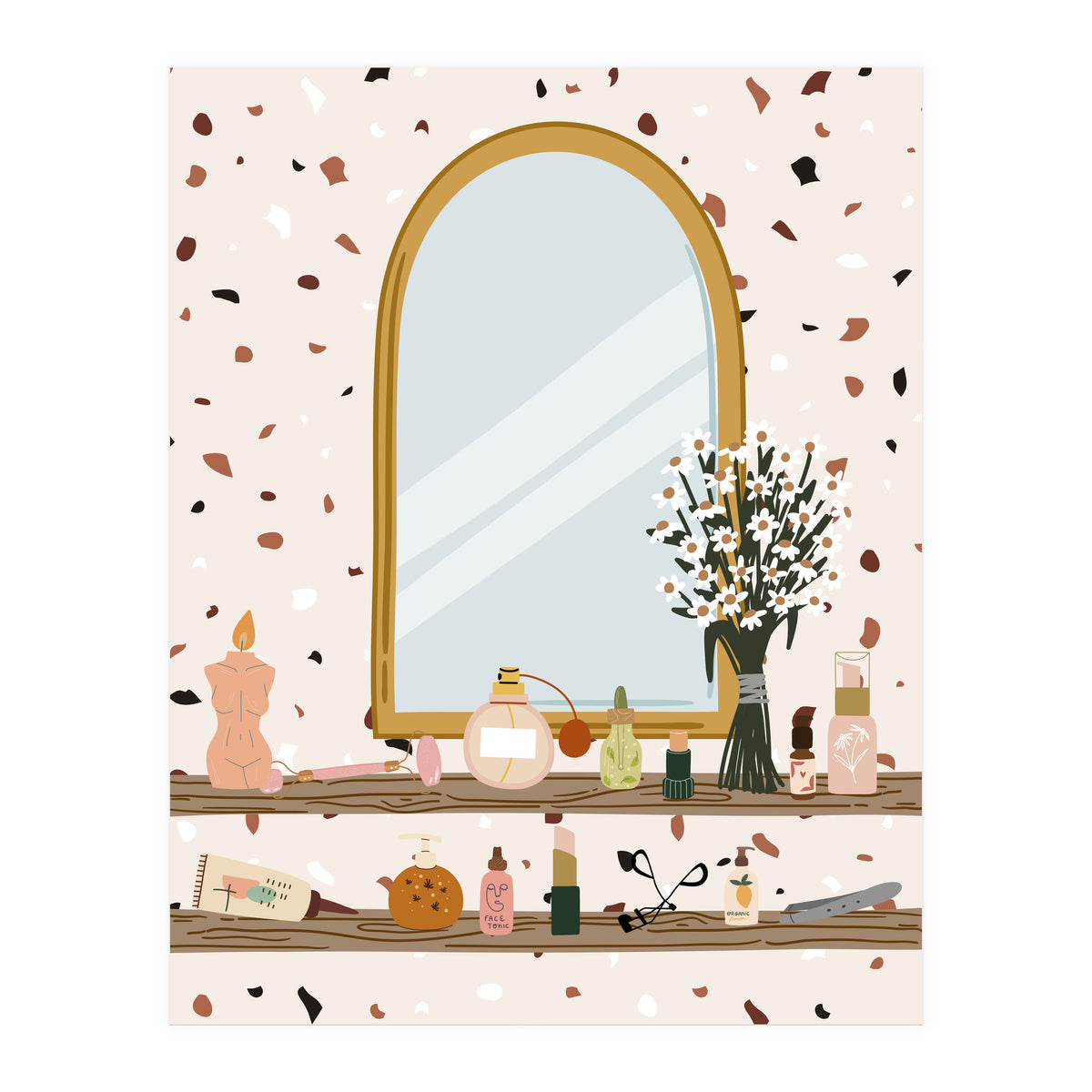 Boho Mirror Station (Print Only)