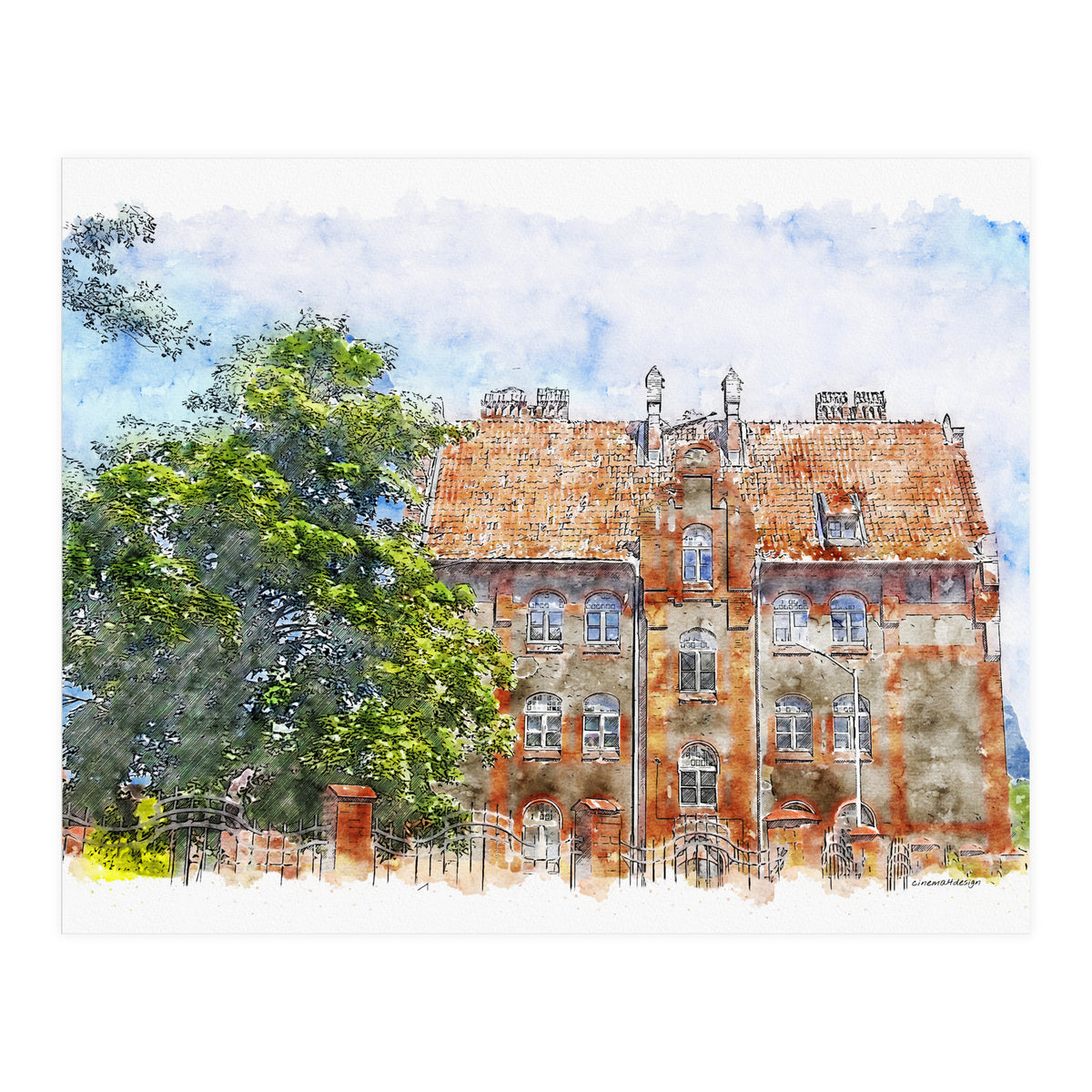 Old Home (Print Only)