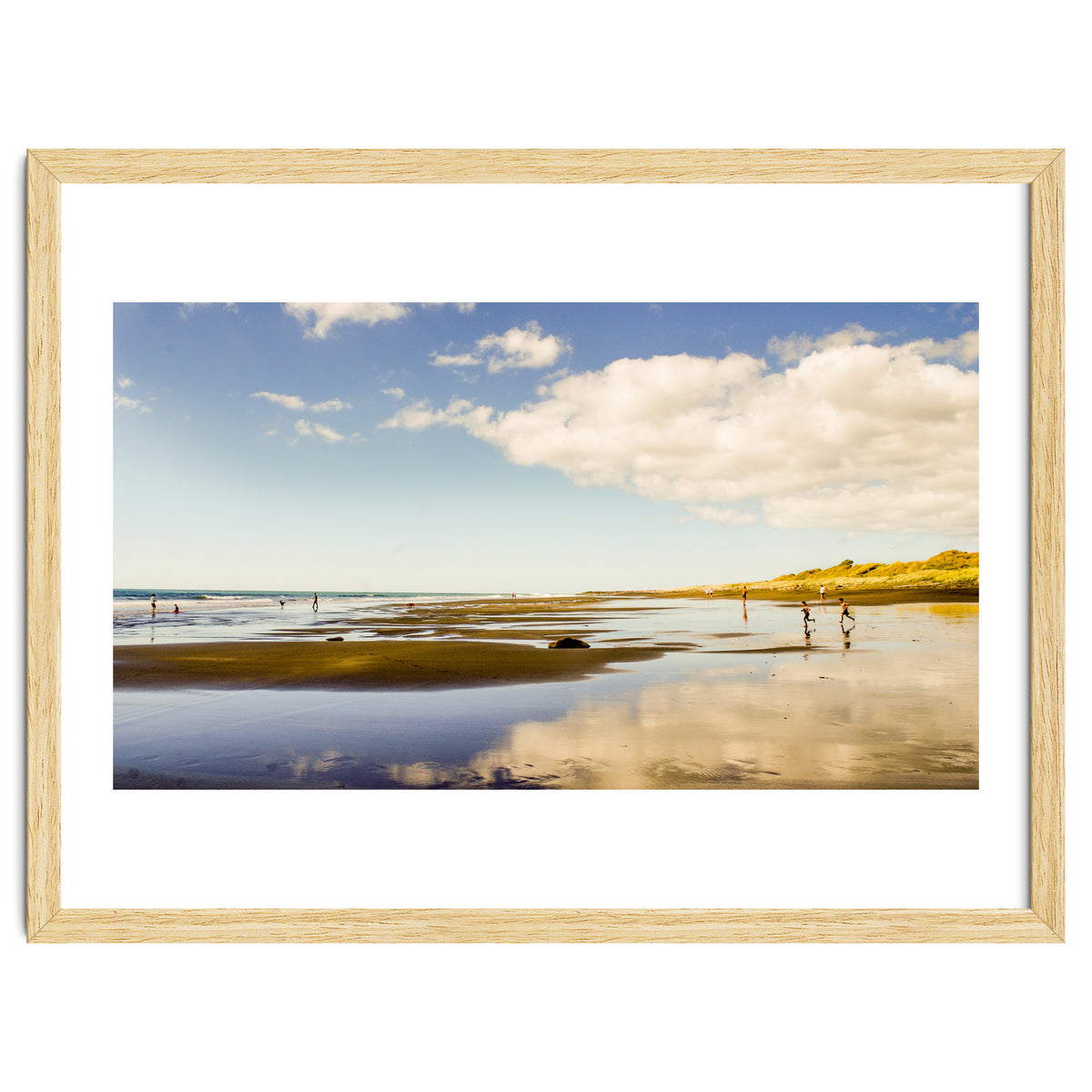 Beach in New Plymouth, New Zealand