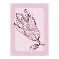 Magnolia - Minimalist Garden Leaves (Print Only)