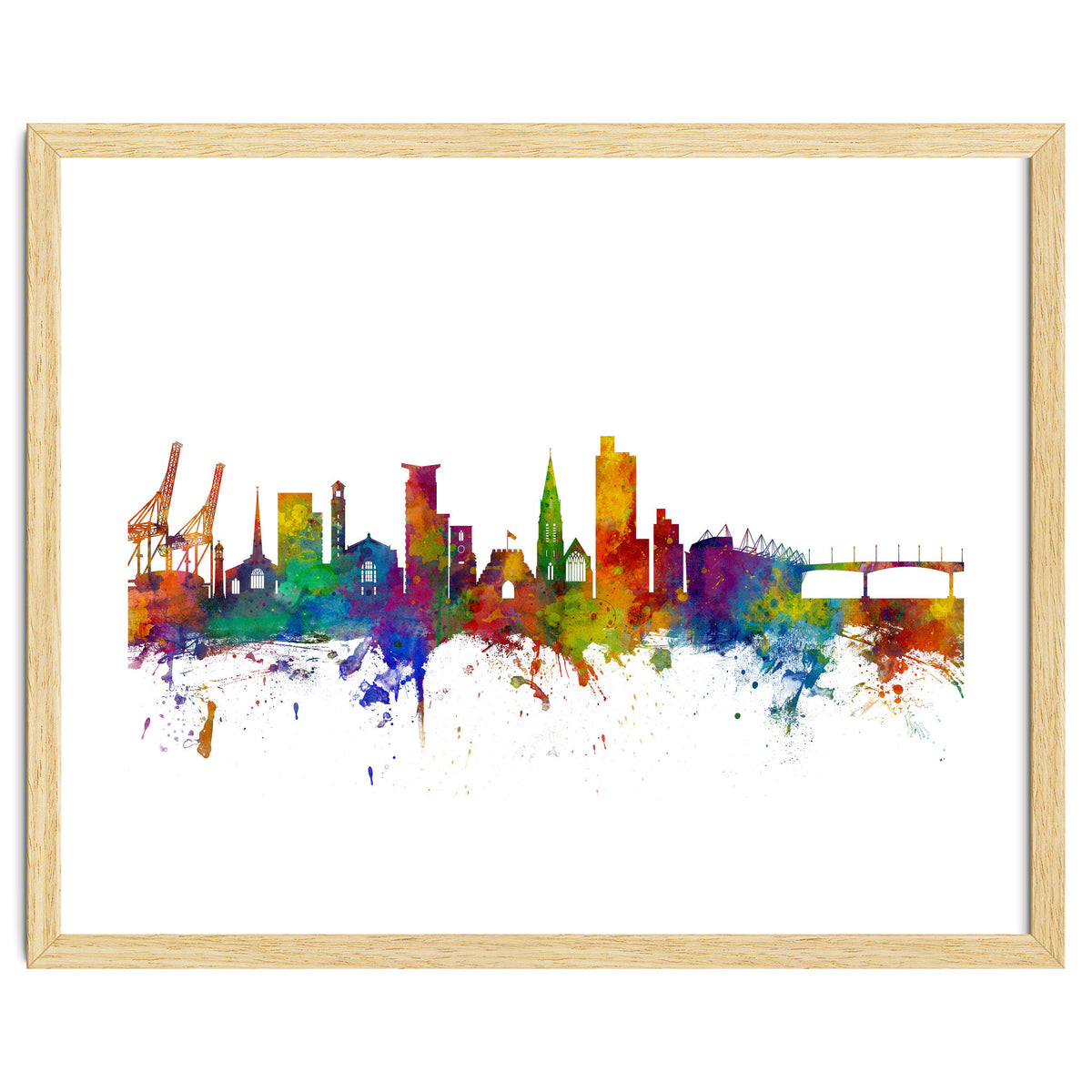 Southampton England Skyline