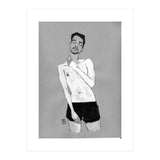 Untitled #42 - Man in black shorts (Print Only) thumbnail
