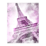 PARIS Watercolor Eiffel Tower | pink (Print Only) thumbnail