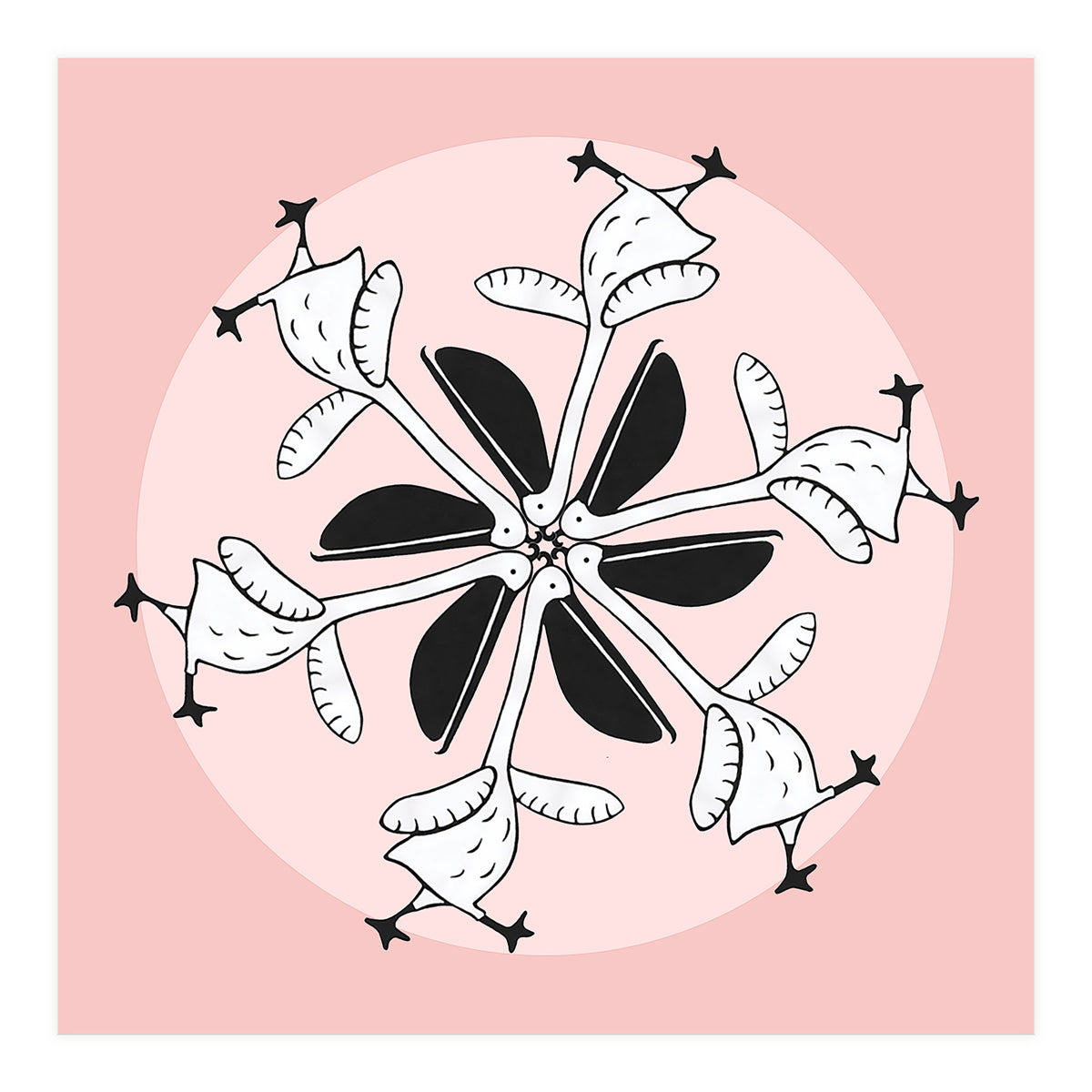 Pelican Wheel (Print Only)