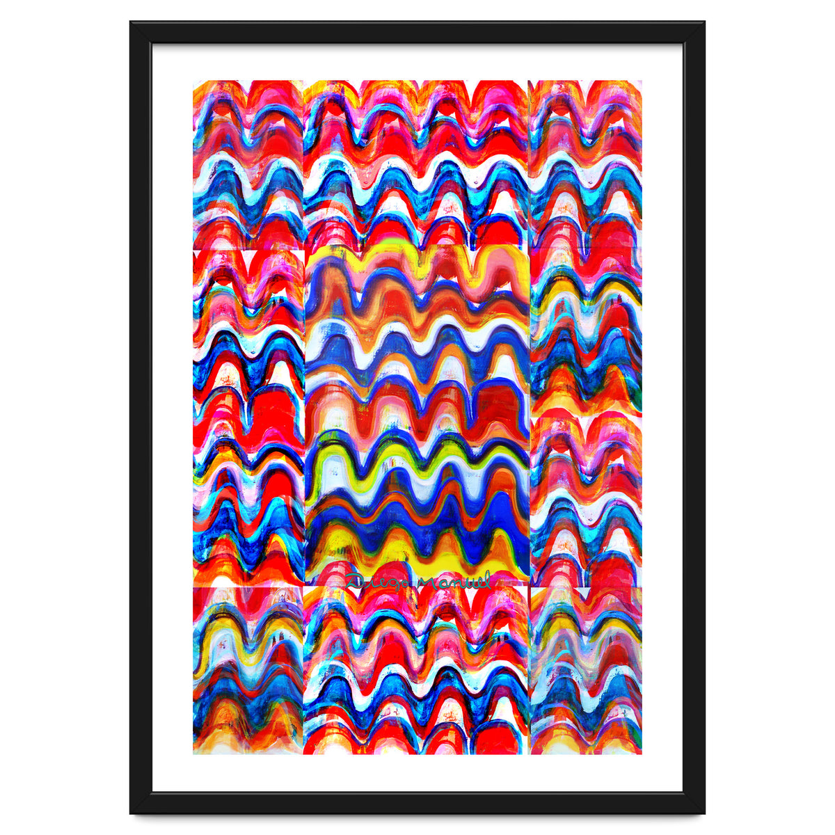 Pop abstract color full