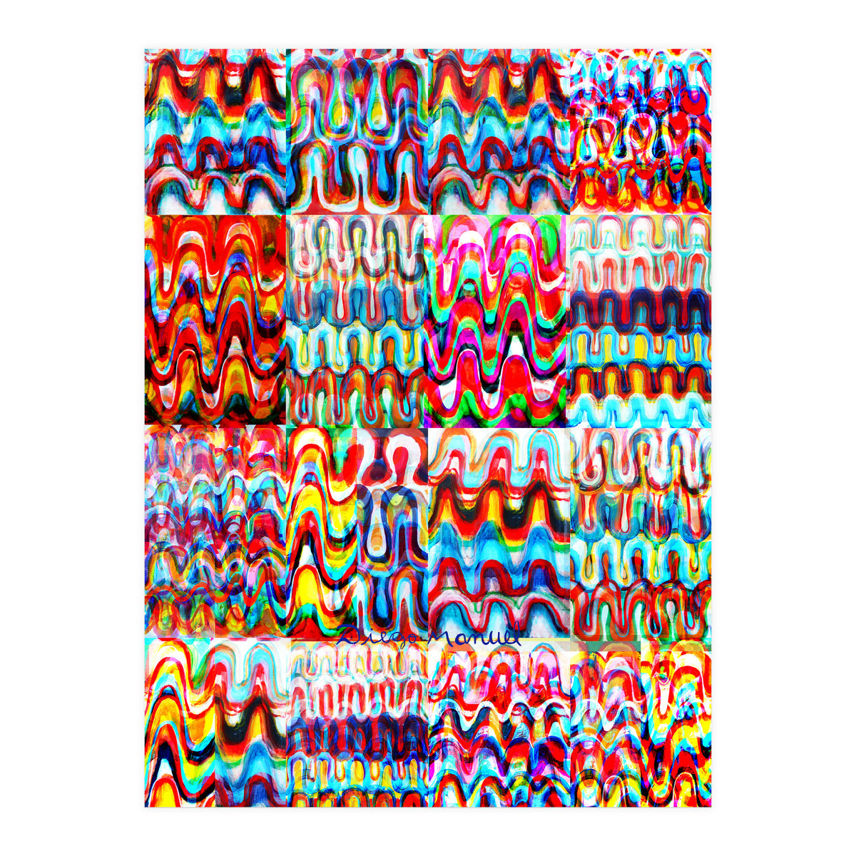 Pop abstract color full (Print Only)