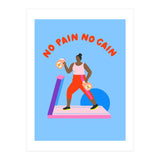 No Pain No Gain (Print Only) thumbnail