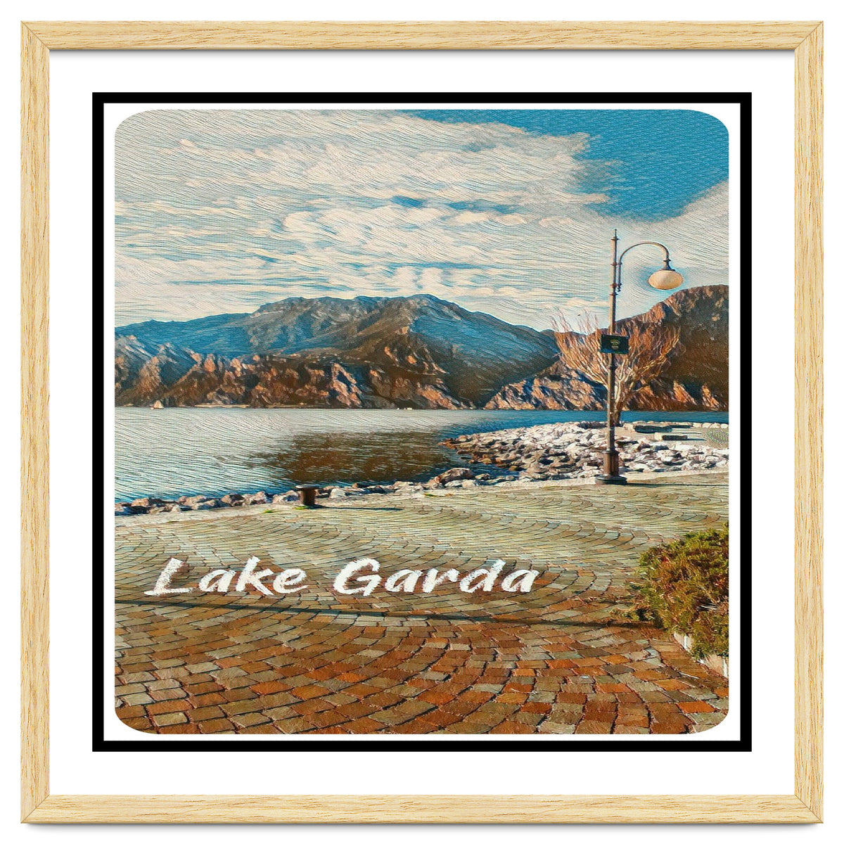 Calm Day On Lake Garda