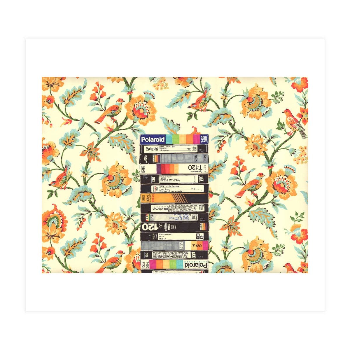 VHS & Entry Hall Wallpaper (Print Only)