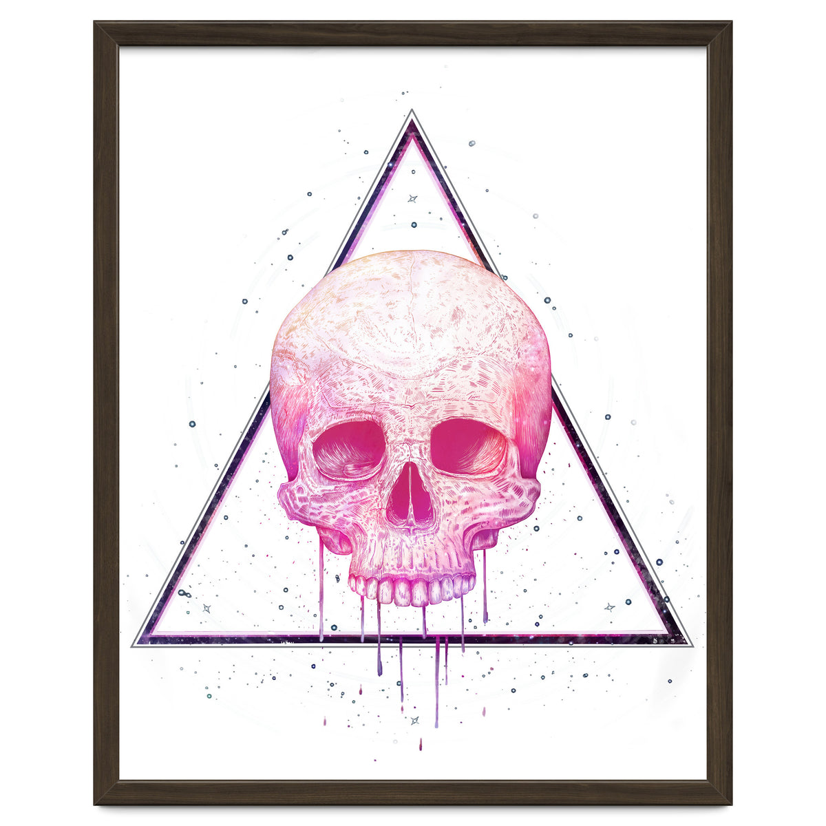 Skull In Triangle