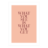 WHAT YOU SEE - Color (Print Only) thumbnail