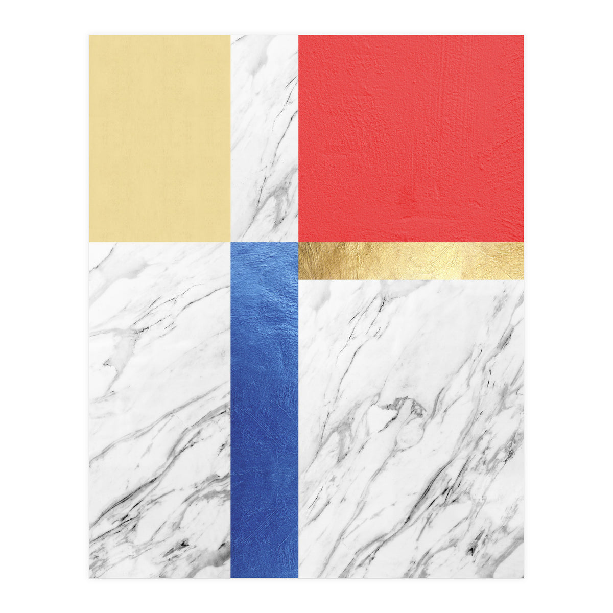 Geometric and golden VII (Print Only)