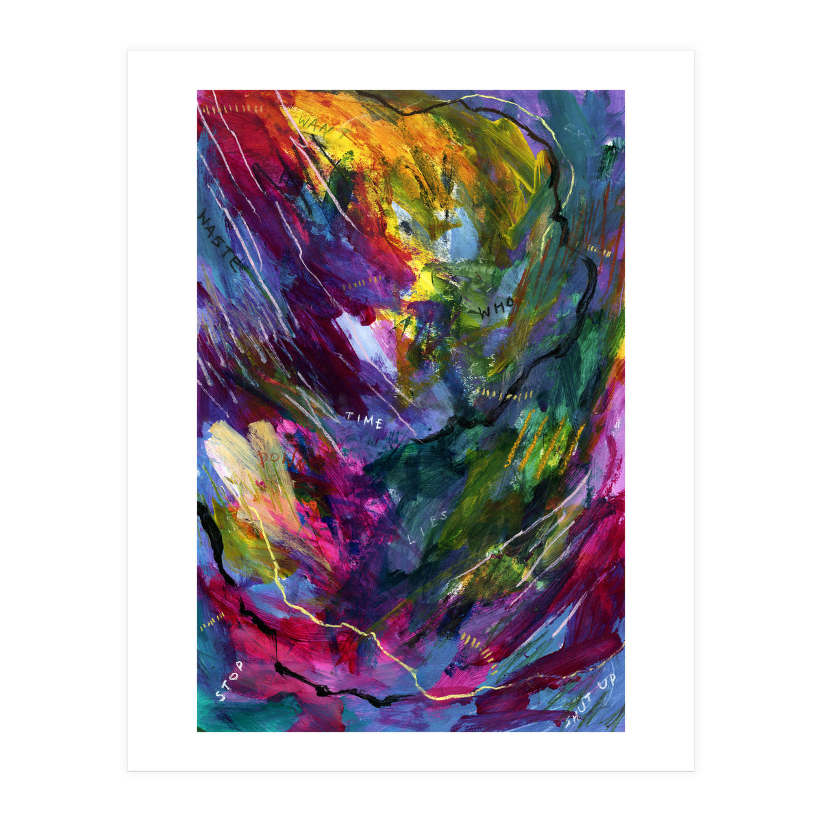 Voices In My Head 1 (Print Only)