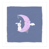 Baby Bunny And Moon B (Print Only) thumbnail