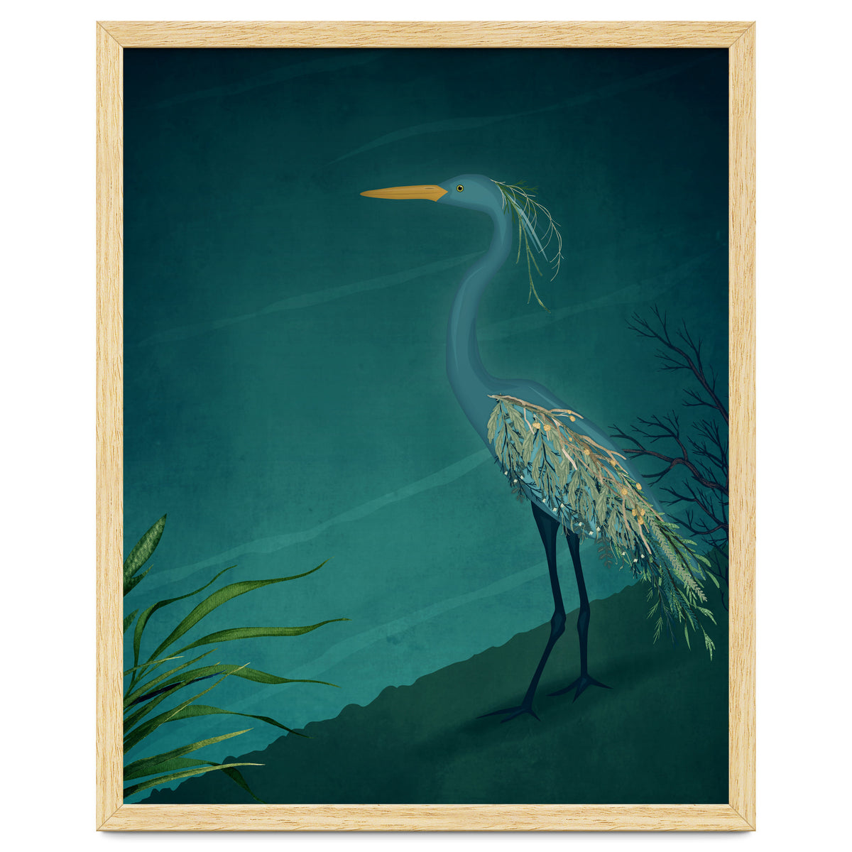 Camouflage:  The Crane