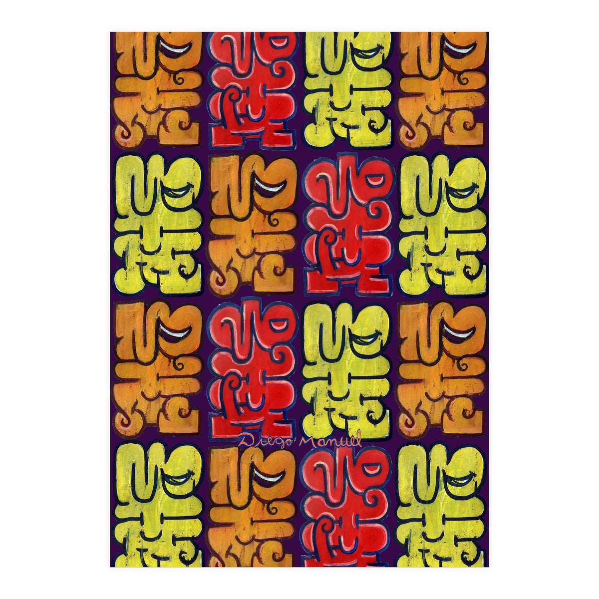 Garffiti 23 29 33 Tapiz C (Print Only)