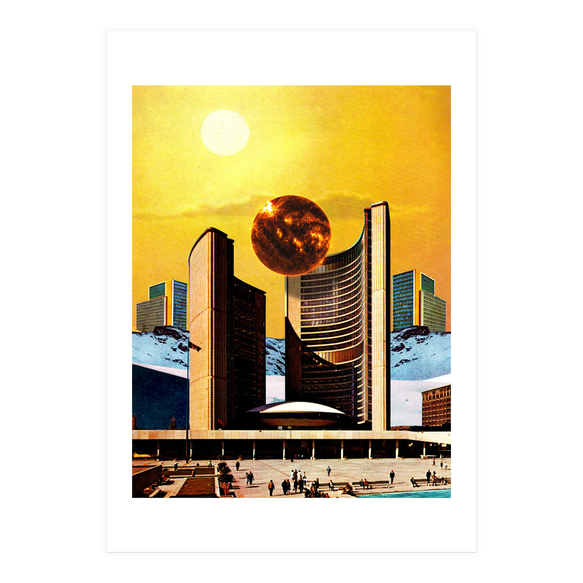 Summer Town (Print Only)