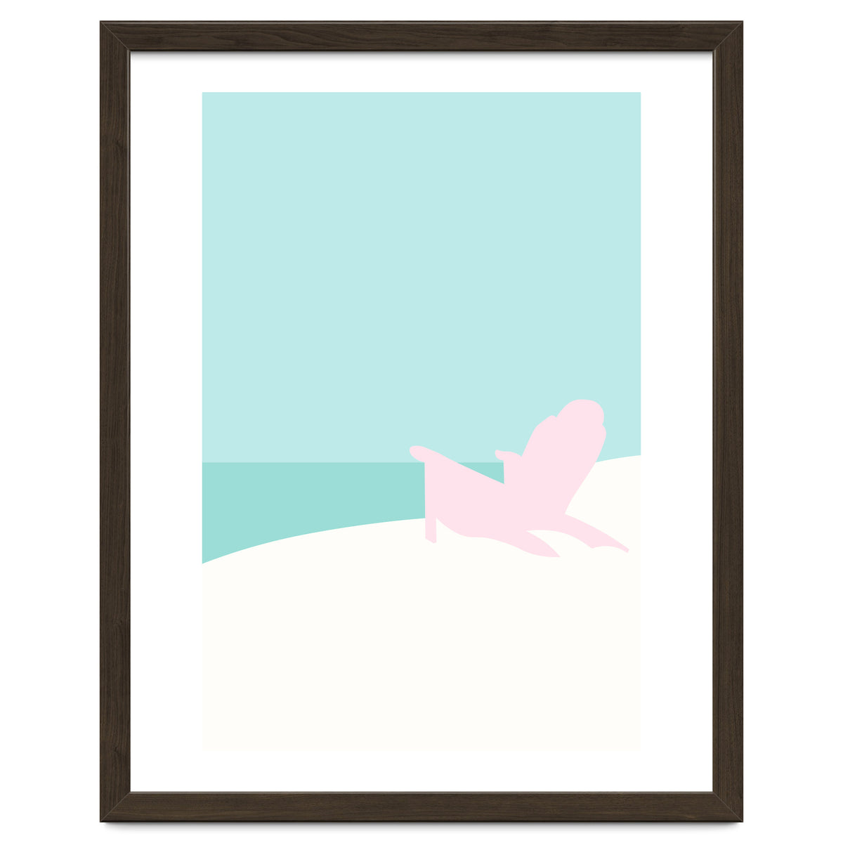 Minimal Beach Chair - Turquoise Coast