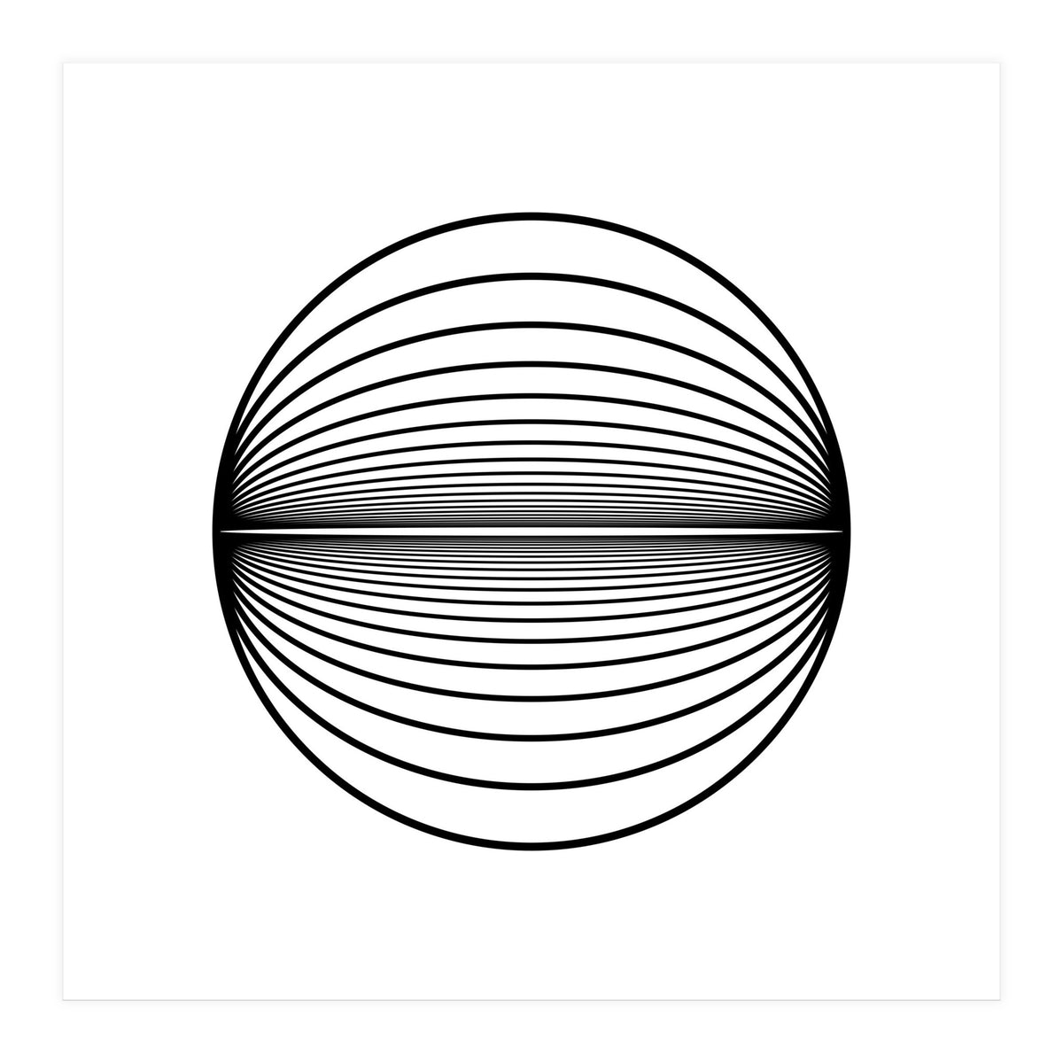 Event Horizon_White (Print Only)