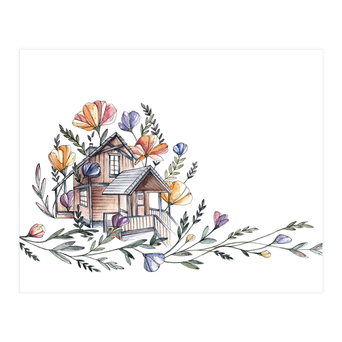 The little house (Print Only)