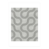 My Favorite Geometric Patterns No.30 - Grey (Print Only) thumbnail