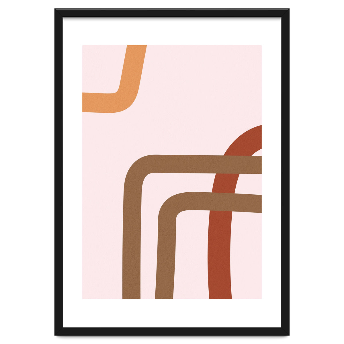 Abstract Colorful Line Art II