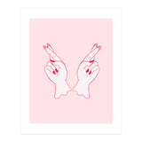 Fingers crossed (Print Only) thumbnail