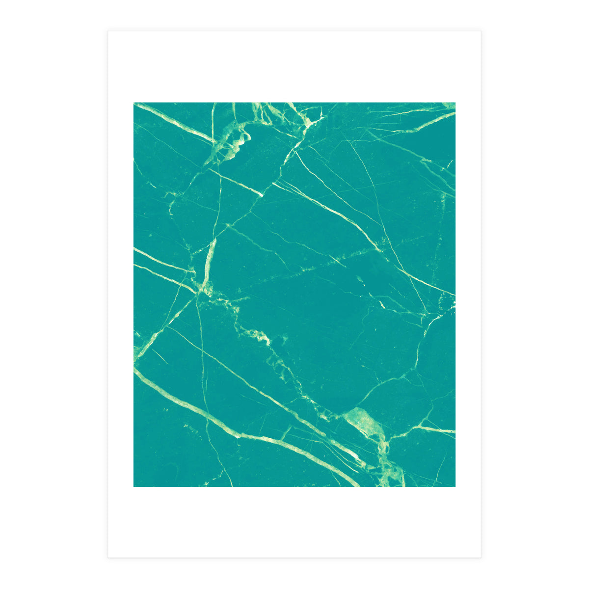 Turquoise Marble (Print Only)
