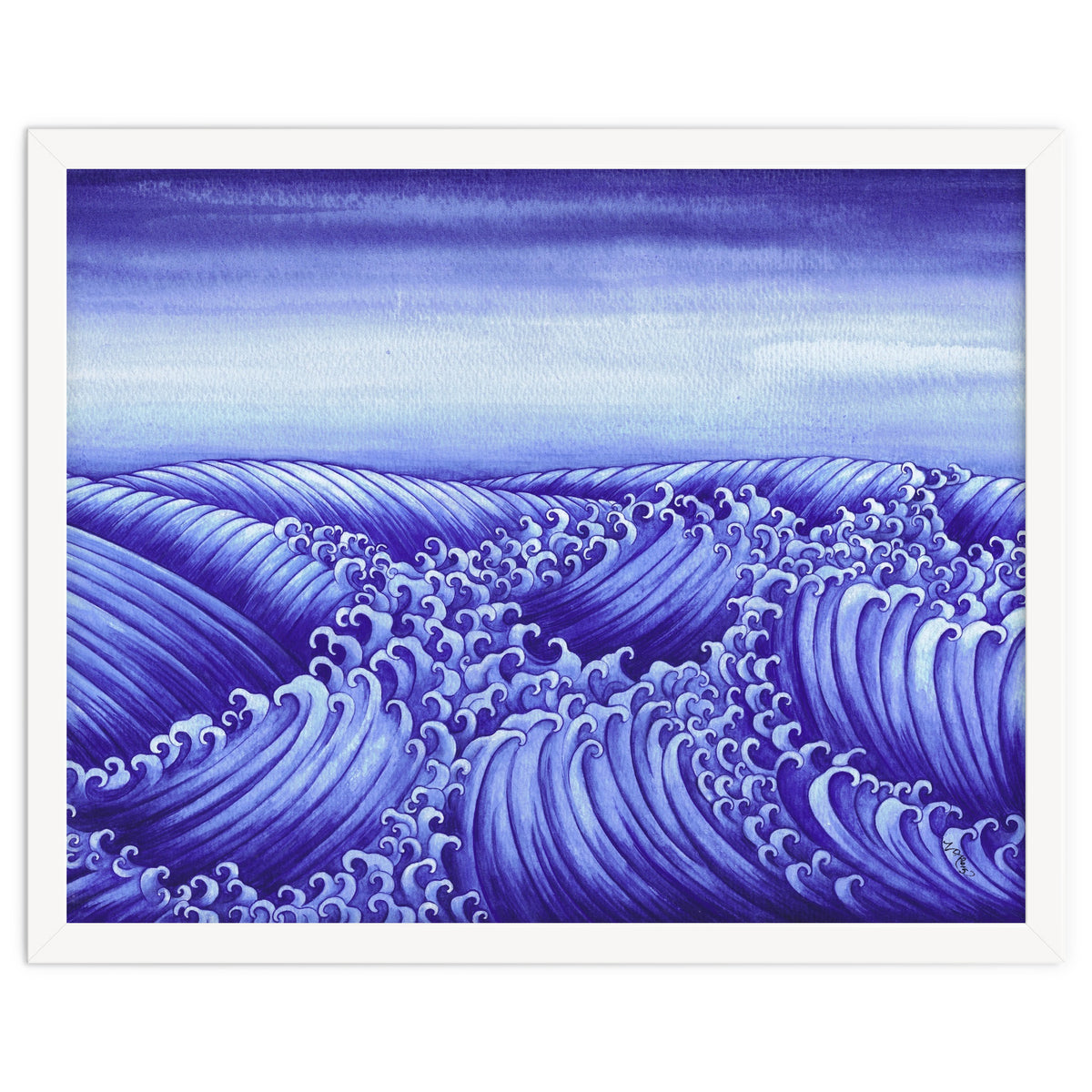 Turbulent Water Triptych part 2