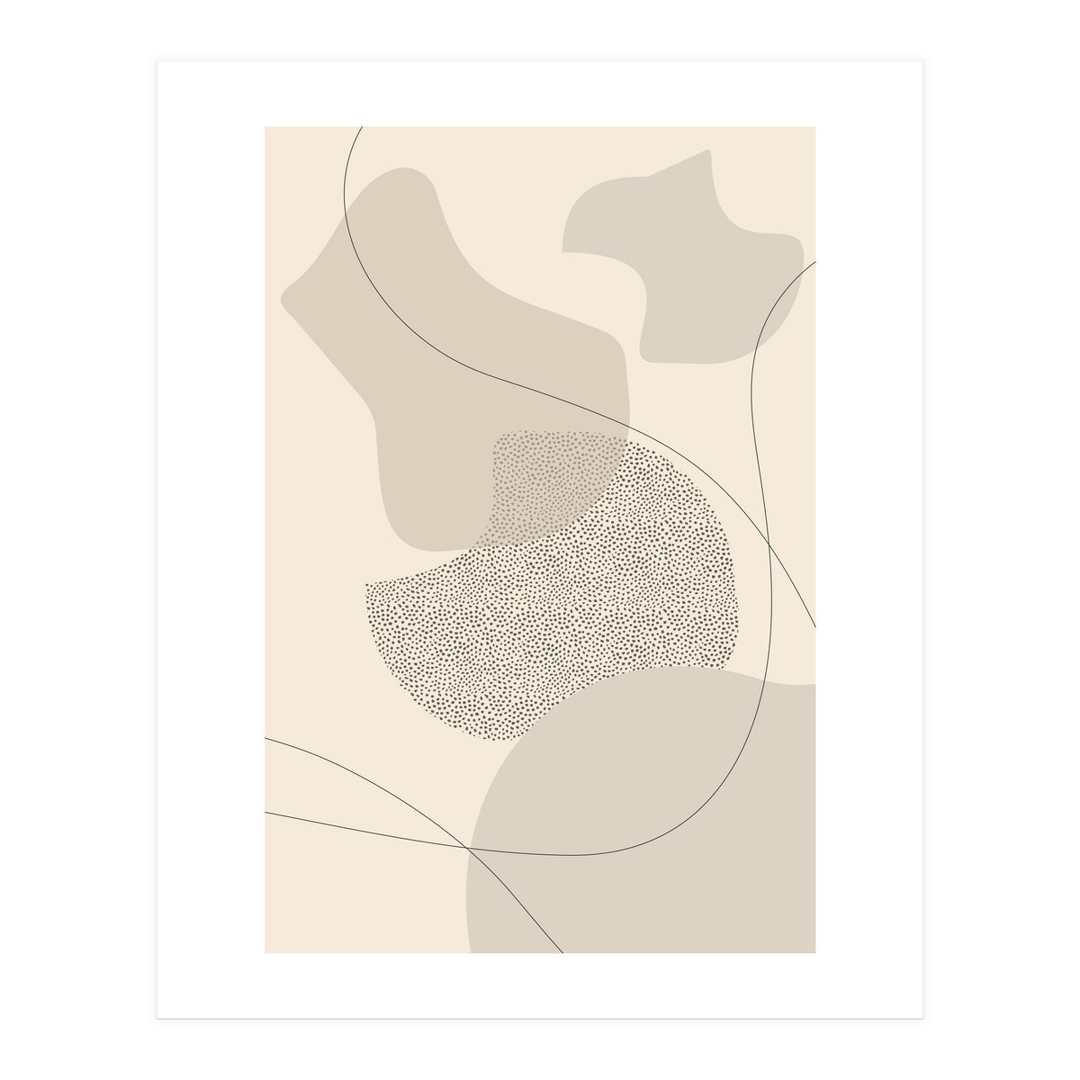 Mid-Century Modern No. 2 | brown   (Print Only)