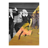 Toulose Lautrec's Dance At The Mouline Rouge & Ginger Rogers (Print Only) thumbnail