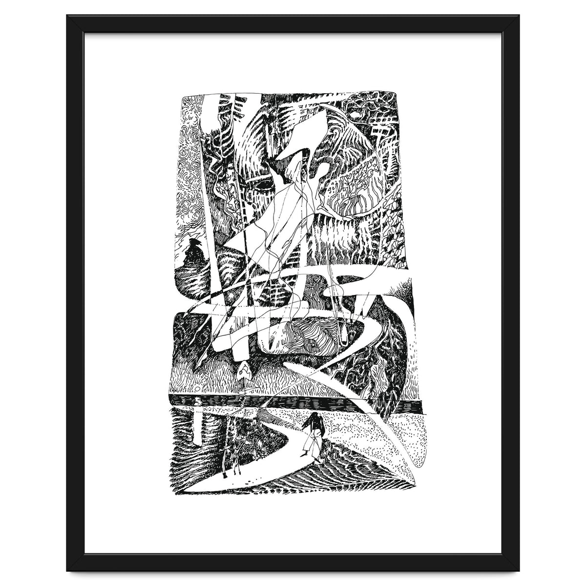 Abstract Angel Of A Dreams