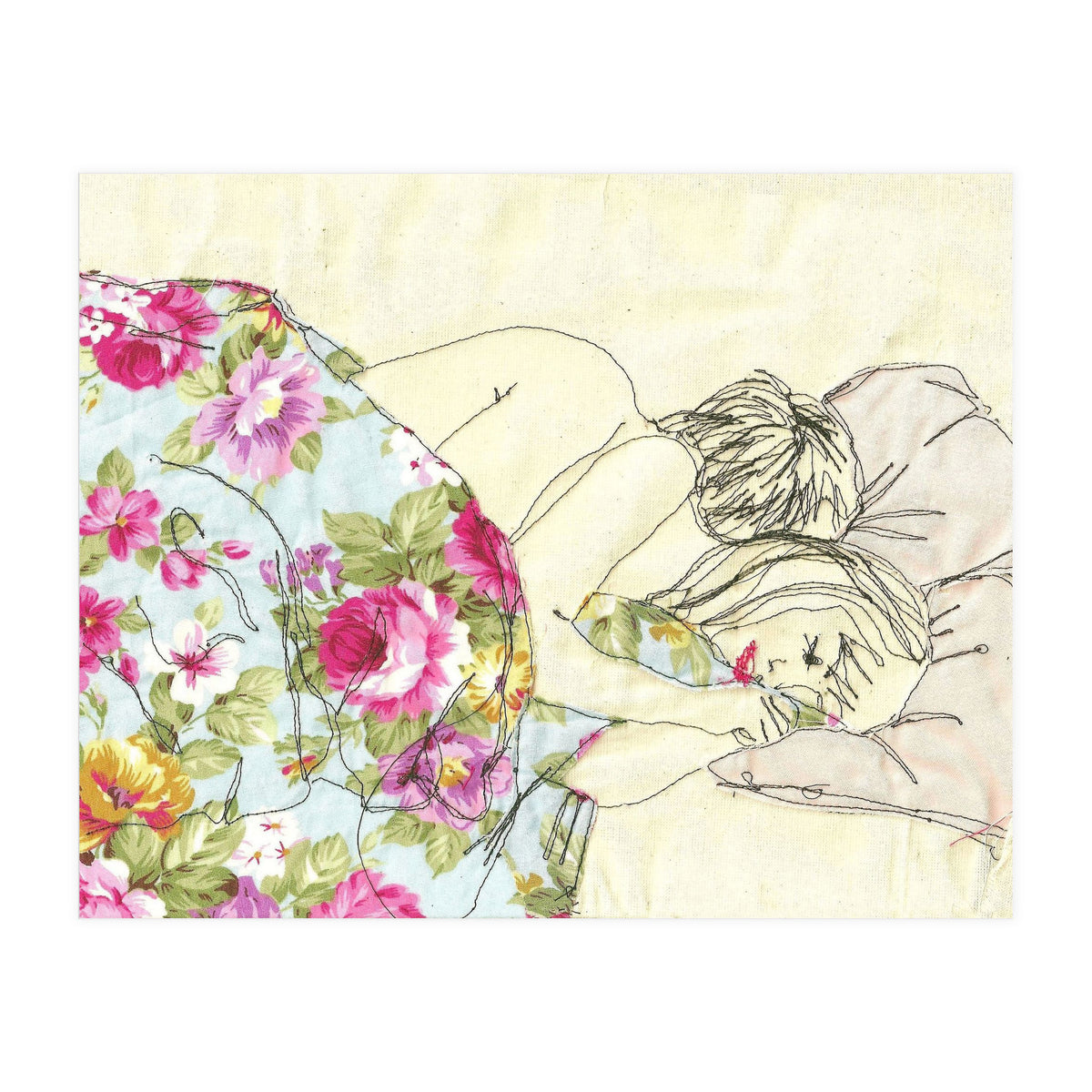 Couple In Bed Print (Print Only)