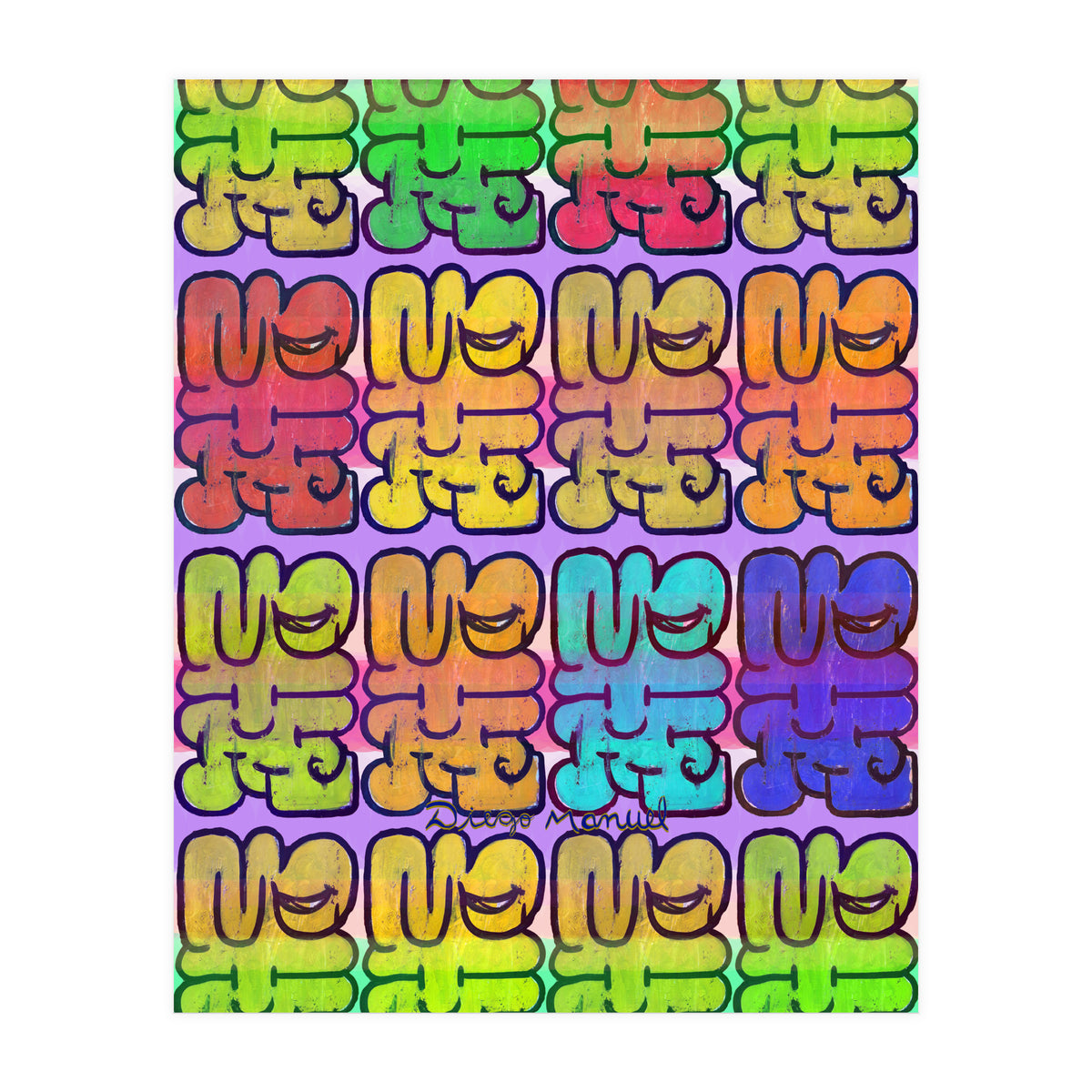 Graffitis 2021 Tapiz 98 (Print Only)